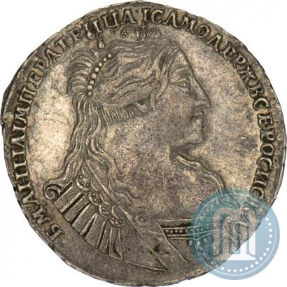 Picture Poltina 1734 year  "Type of 1735"