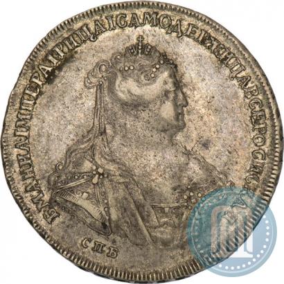 Picture 1 rouble 1740 year СПБ "Petersburg type"