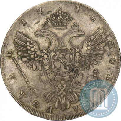 Picture 1 rouble 1740 year СПБ "Petersburg type"