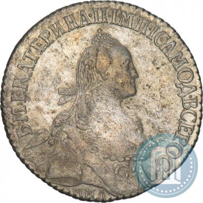 Фото Полуполтинник 1767 года ММД-EI 