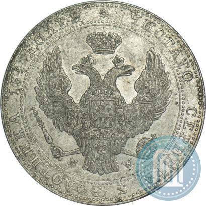 Picture 3/4 roubles - 5 złotych 1840 year MW 