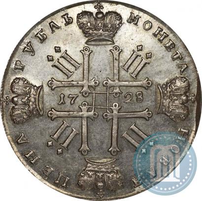 Фото 1 рубль 1728 года  "Тип 1728"