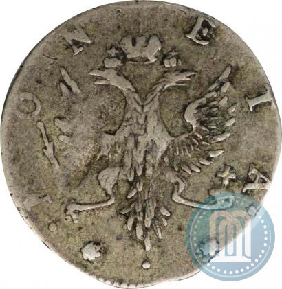 Фото 4 копейки 1757 года  "Ливонез"