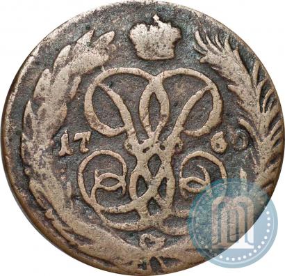 Фото 1 копейка 1760 года  