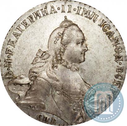 Фото 1 рубль 1764 года СПБ-СА 