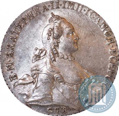 Фото 1 рубль 1764 года СПБ-СА 