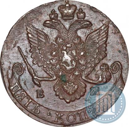 Фото 5 копеек 1785 года ЕМ 