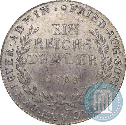 Picture Ein reichsthaler 1798 year  "Dutchy of Jever"