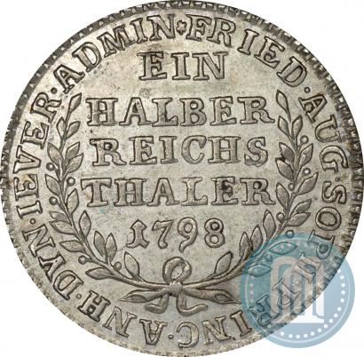 Picture Ein halber reichsthaler 1798 year  "Dutchy of Jever"