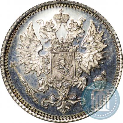 Picture 25 pennia 1891 year L 