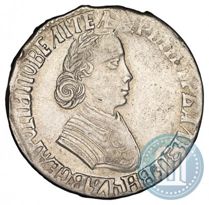 Picture Poltina 1704 year МД "Portrait by F. Alekseev"