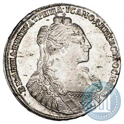 Picture 1 rouble 1734 year  "Type of 1735"