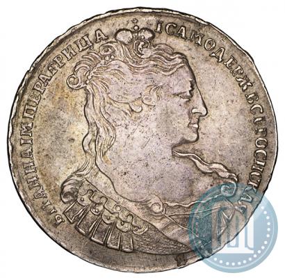 Фото Полтина 1734 года  "Тип 1734 года"