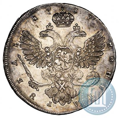 Picture 1 rouble 1737 year  "Moscow type"