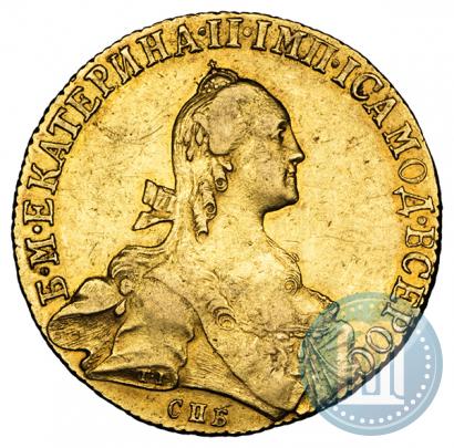 Picture 10 roubles 1767 year СПБ 