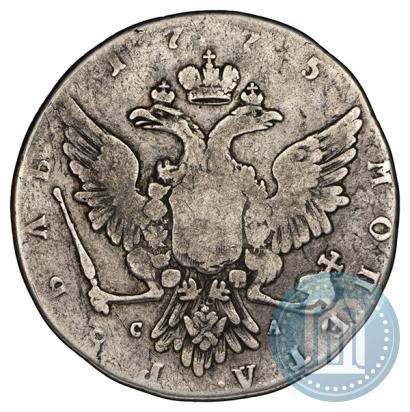 Picture 1 rouble 1775 year ММД-СА 