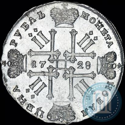 Picture 1 rouble 1728 year  "Type of 1728"