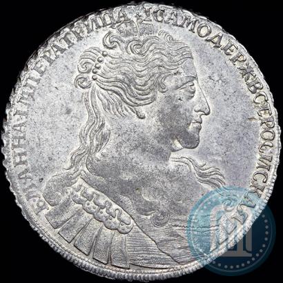 Фото 1 рубль 1734 года  "Тип 1734 года"