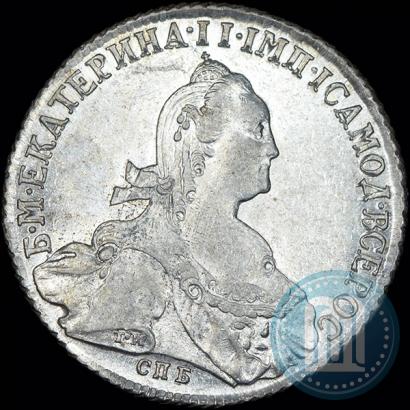 Picture 1 rouble 1774 year СПБ-ФЛ 