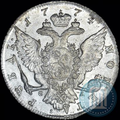 Picture 1 rouble 1774 year СПБ-ФЛ 