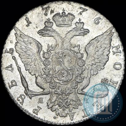 Фото 1 рубль 1776 года СПБ-ЯЧ 