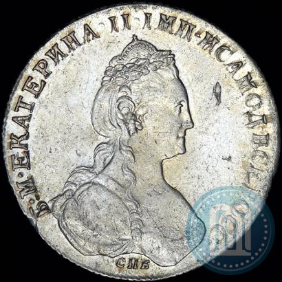 Фото 1 рубль 1780 года СПБ-ИЗ 