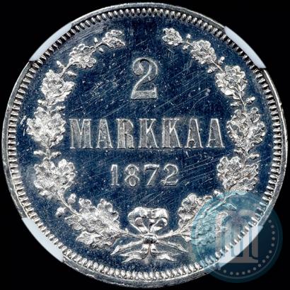 Picture 2 markkaa 1872 year S 