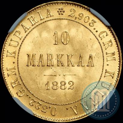 Picture 10 markkaa 1882 year S 