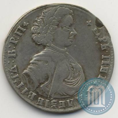 Фото Полтина 1710 года  "Портрет 1707 года"