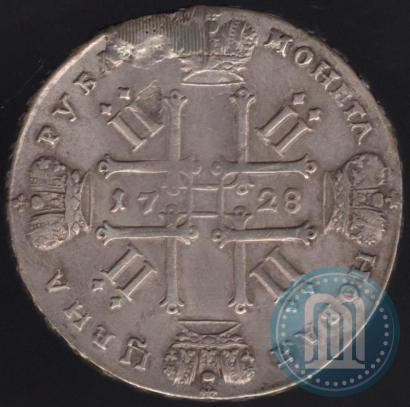 Фото 1 рубль 1728 года  "Тип 1728"