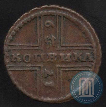 Фото 1 копейка 1729 года МОСКВА 