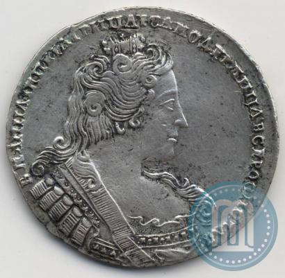 Фото 1 рубль 1733 года  