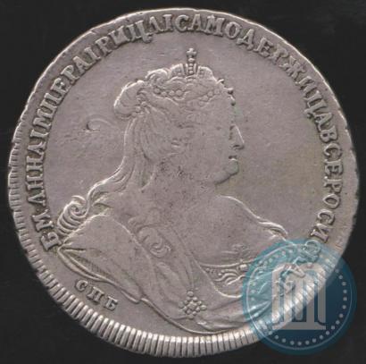 Picture 1 rouble 1738 year СПБ "Petersburg type"