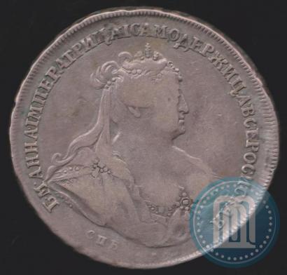 Picture 1 rouble 1740 year СПБ "Petersburg type"