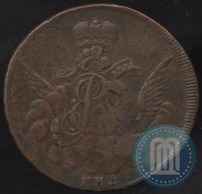 Picture 1 kopeck 1755 year ММД 