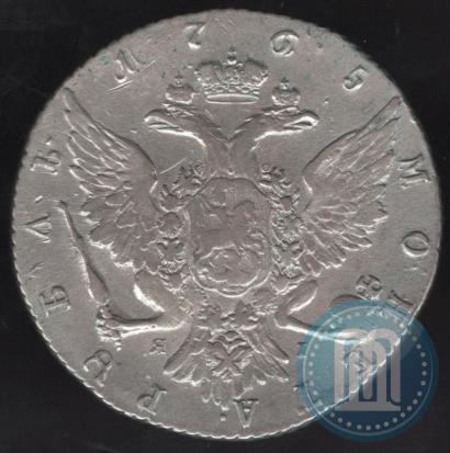 Picture 1 rouble 1765 year СПБ-ЯI 