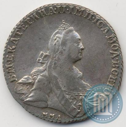 Picture 1 rouble 1768 year ММД-EI 