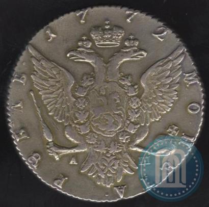 Picture 1 rouble 1772 year СПБ-АШ 