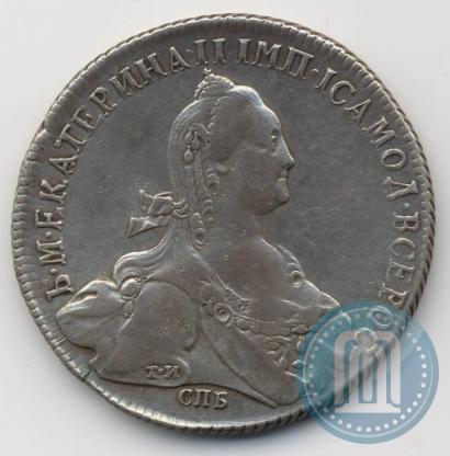 Picture 1 rouble 1774 year СПБ-ФЛ 