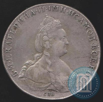 Фото 1 рубль 1785 года СПБ-ЯА 