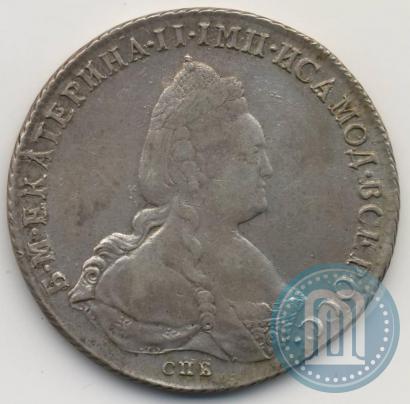 Фото 1 рубль 1787 года СПБ-ЯА 