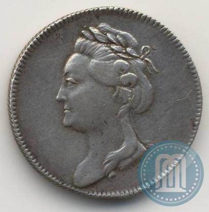 Picture Token Coin 1782 year  "Monument to Peter the Great in Saint-Petersburg"