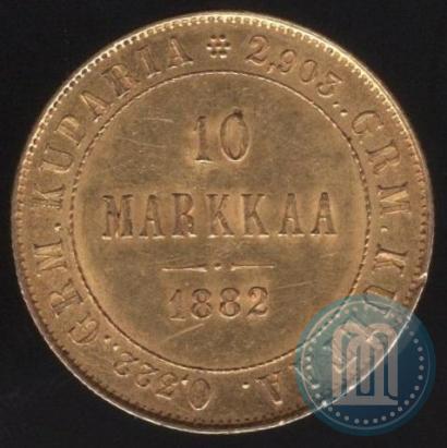 Picture 10 markkaa 1882 year S 