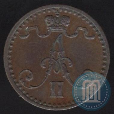Picture 1 penni 1870 year  