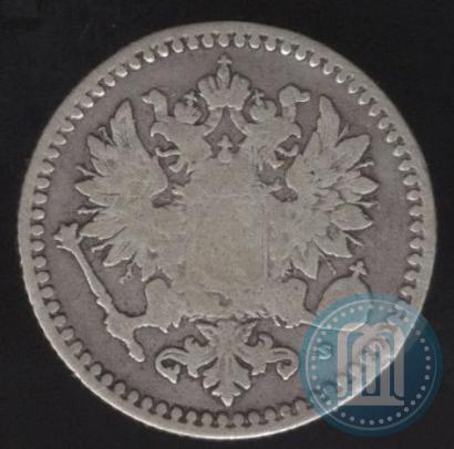 Фото 50 пенни 1868 года S 