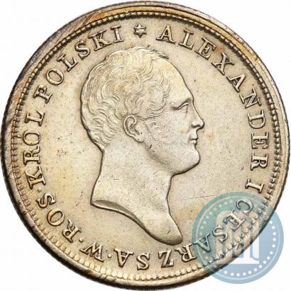 Фото 2 злотых 1824 года IB 