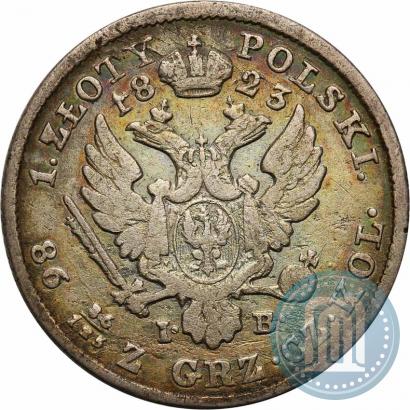 Picture 1 złoty 1823 year IB 
