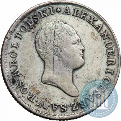 Фото 1 злотый 1825 года IB 