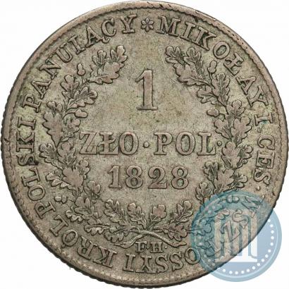 Picture 1 złoty 1828 year FH 