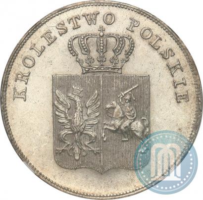 Фото 5 злотых 1831 года KG "Польское восстание"